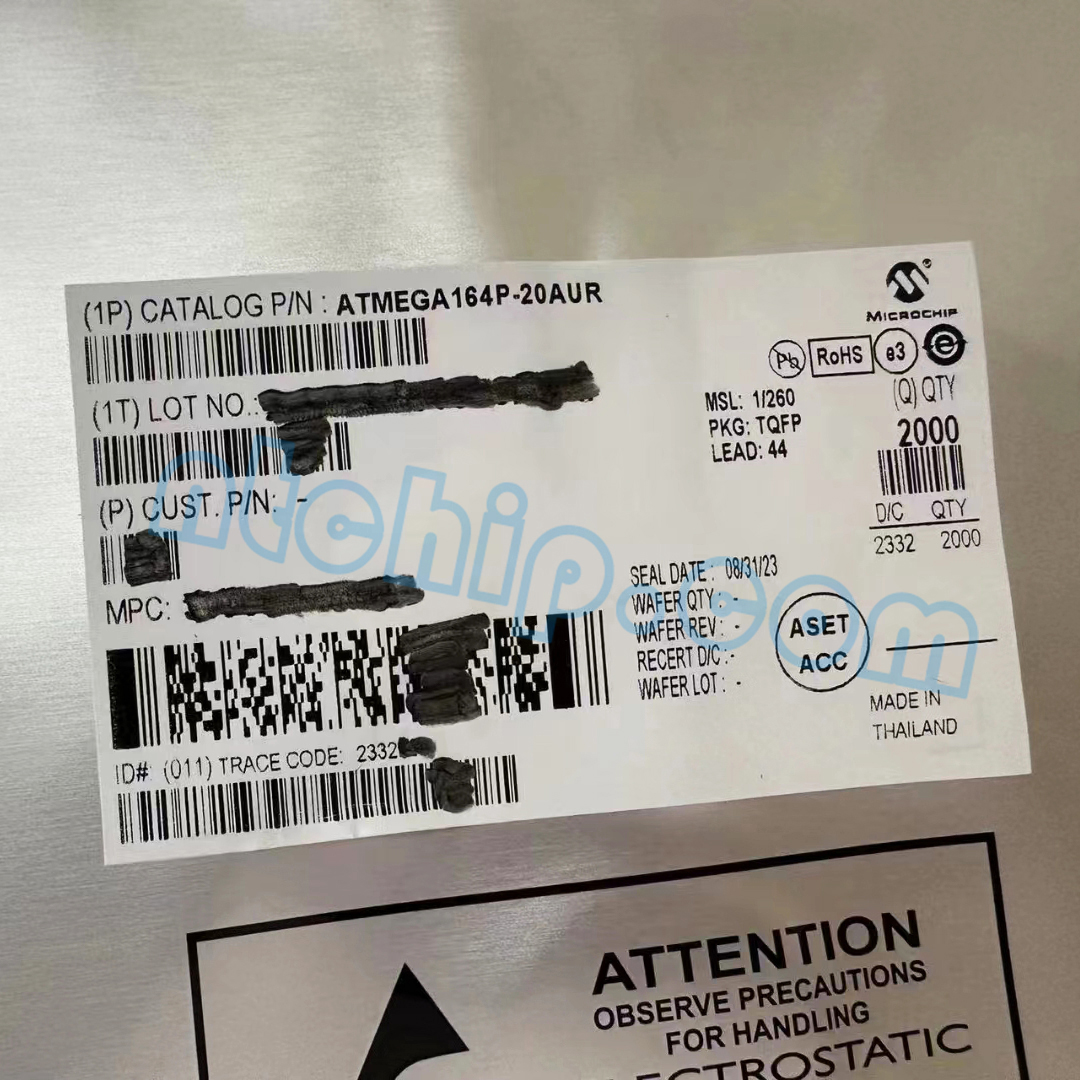 Original ATMEGA164P-20AU in Stock Original ATMEGA164P-20AU in Stock